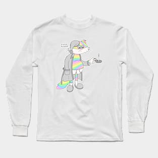 Gaston The Rainbow Cat Long Sleeve T-Shirt